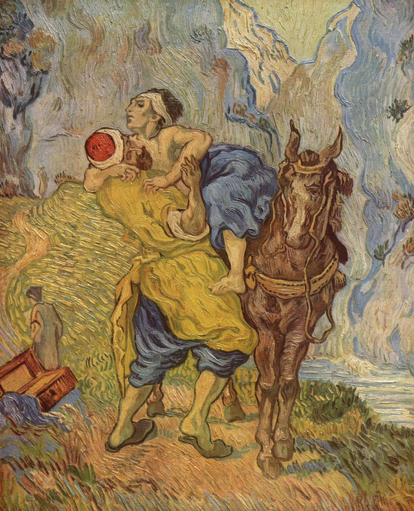 Den gode samaritaner  Van gogh  Bibelens etik  1024px Vincent Willem van Gogh 022  wiki