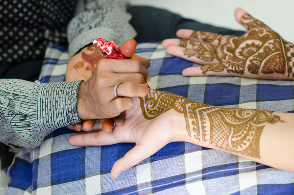 bryllup  islam  henna COLOURBOX13183185